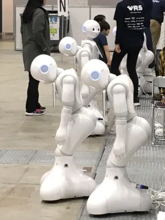 Pepper auf der World Robot Summit