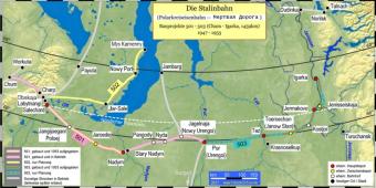 Orientierung. Quelle: http://de.wikipedia.org/wiki/Polarkreiseisenbahn / © www.FriendsOnTour.de 2017