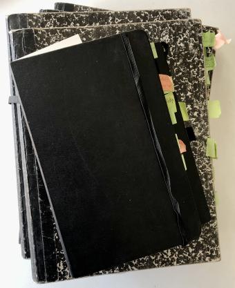 Notizhefte (c) Walter Sperling