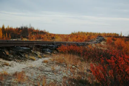 GHOSTS ALONG THE DEAD TRACK